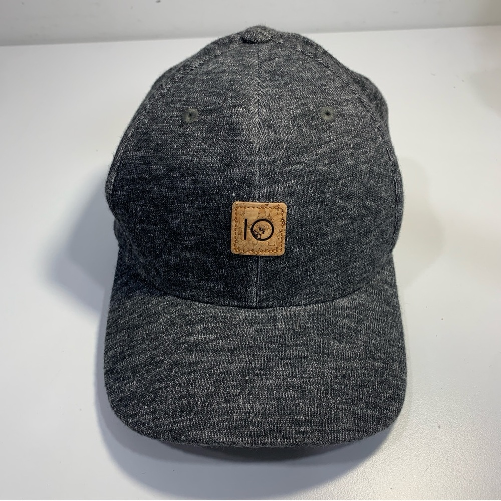 Ten Tree Tentree 10 Hat Cap Adults Men Size S_M Baseball Cap Gray Fleece Cotton